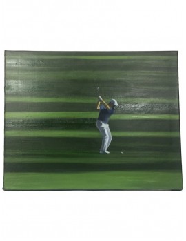 Obraz Olej "Golf w cieniu drzew"