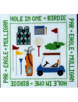 Obraz haftowany Golf